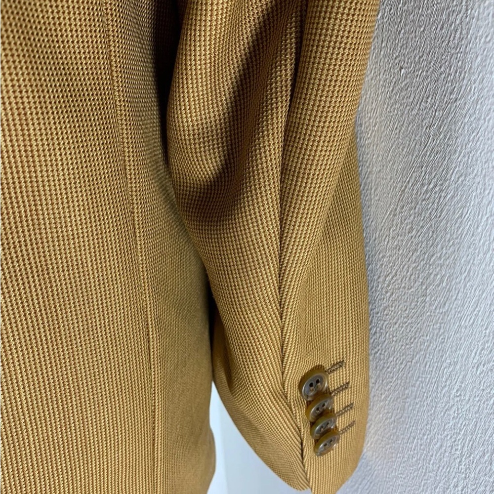 Roy Robson Men’s Suit Jacket New Wool Light Brown Single Breast Size 42" Chest - Picture 6 of 12